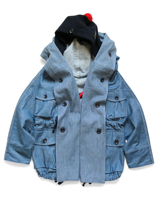 Picture No.1 of KAPITAL 10Oz Denim TRAGGLE Ring Coat K1909LJ041