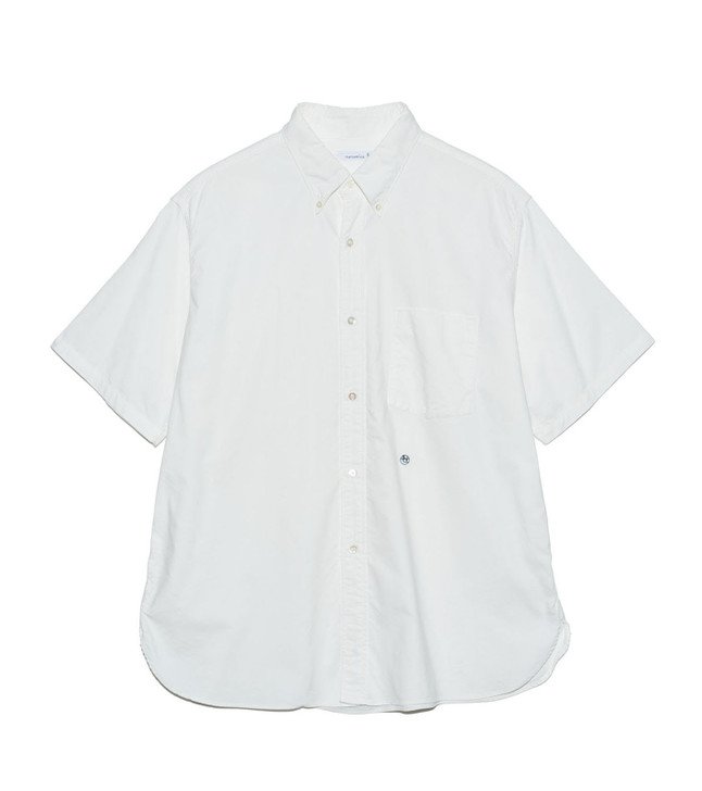 nanamica Button Down Wind S/S Shirt SUGS404 7866