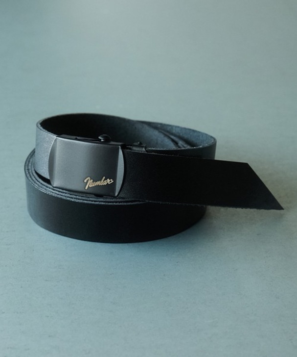 Picture No.1 of NUMBER (N)INE LEATHER GACHA BELT S25GNA007