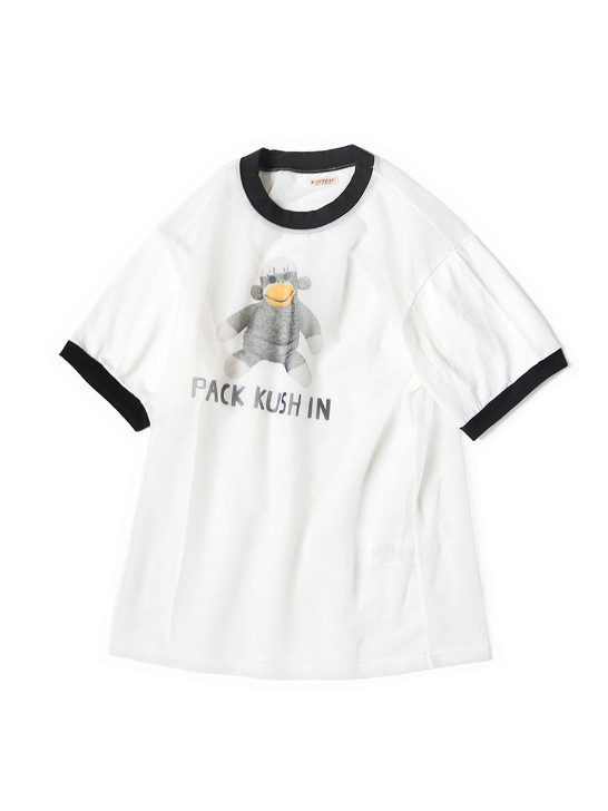 KAPITAL T-Shirt Sheer Jersey x 20/- Jersey Ringer T (Chiro PACK