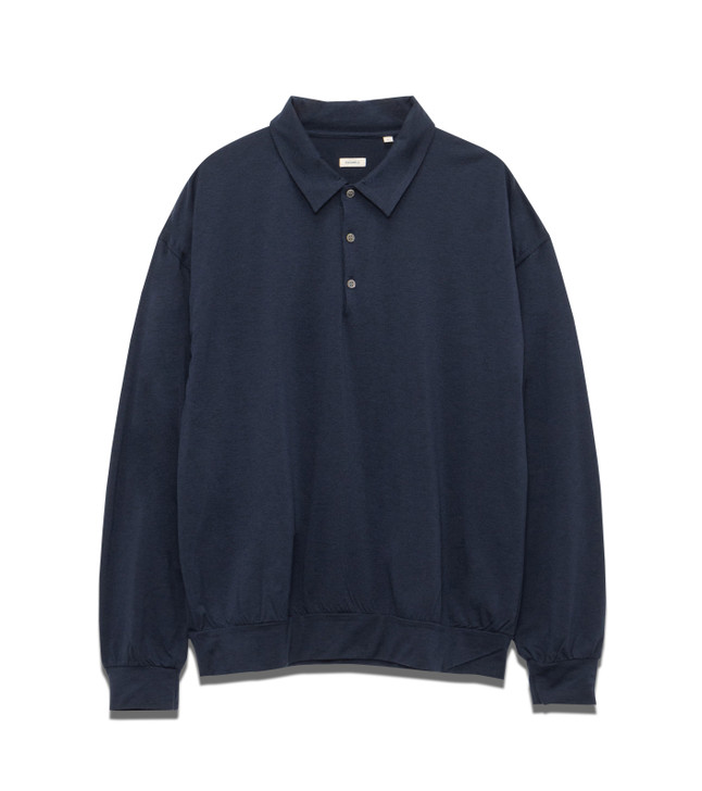 nanamica Wool Jersey L/S Polo S25FH067 8151