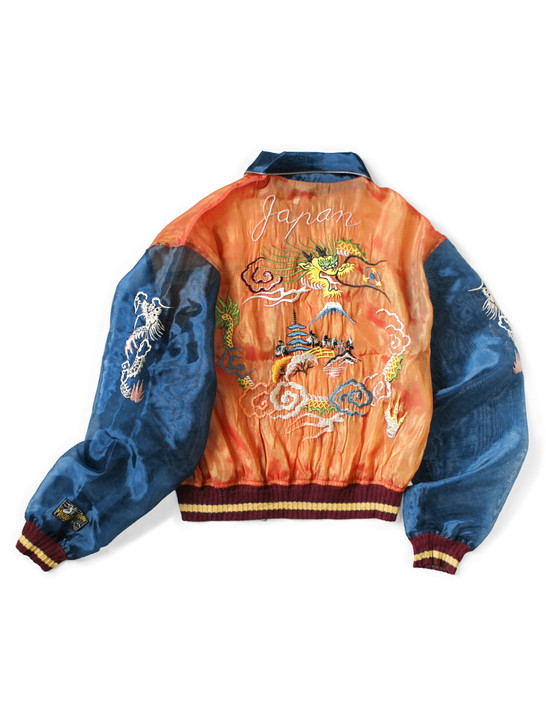 KAPITAL Jacket Sheer Pearl Mosquito Guard 2TONE Vietnam Jacket