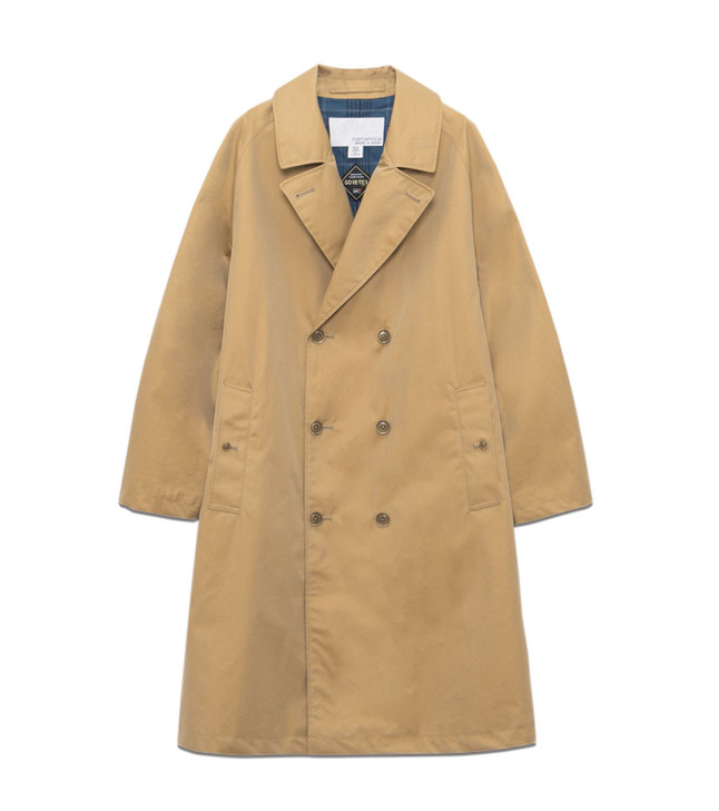 nanamica 2L Cotton GORE-TEX Double Breasted Coat S25FB042 8102