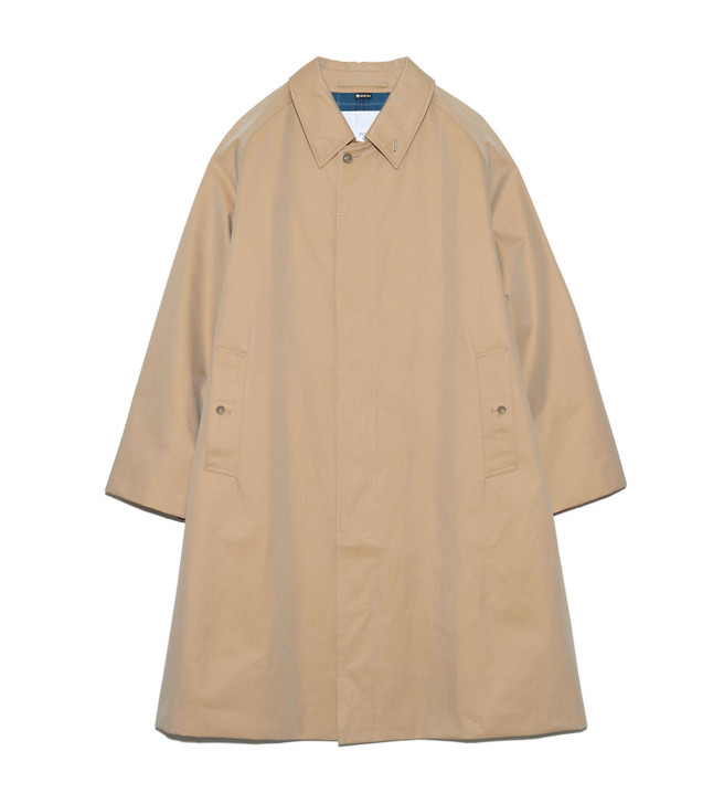 nanamica COAT 2L Cotton GORE-TEX Balmacaan Coat Online Shop to