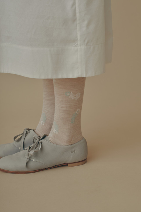 Petal Feather High Socks 2025-26 A/W ADA7709