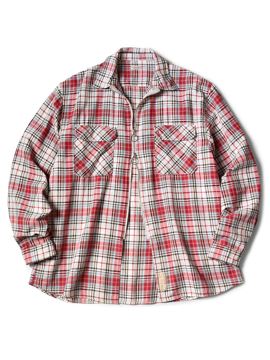 KAPITAL Shirt (Long Sleeve) Columbia-check Drizzler Work Shirt