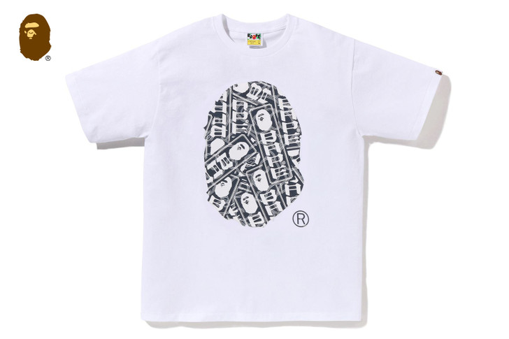 JAPANESE CLOUD CAMO LABEL TEE 1L80-110-047