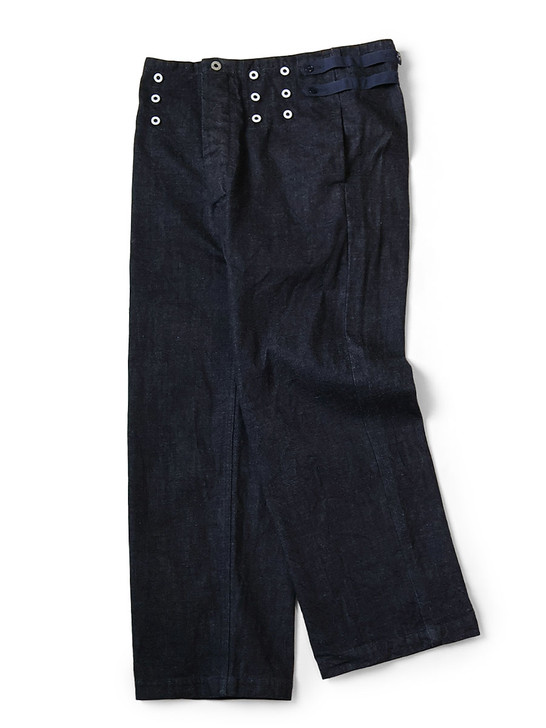 KAPITAL Pants 12Oz Denim 7 Star Suspender Pants