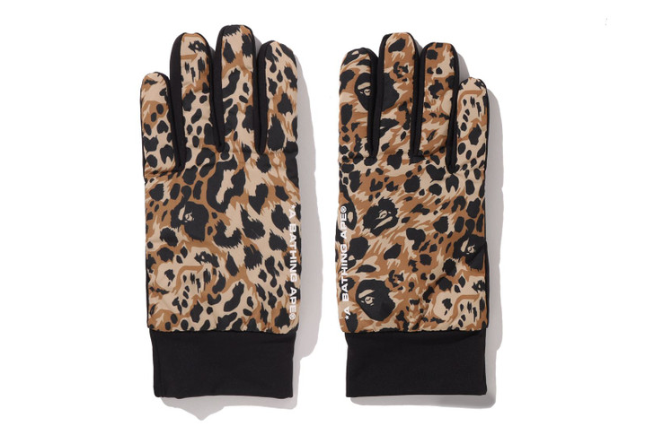 WILD LEOPARD PATTERN GLOVES 1L80-182-024