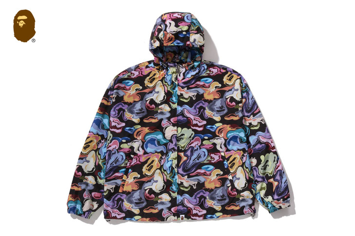 ART CAMO HOODED JACKET 1L80-140-311