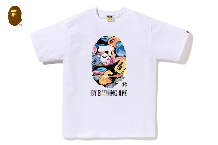 ART CAMO BY BATHING APE TEE 1L80-110-036
