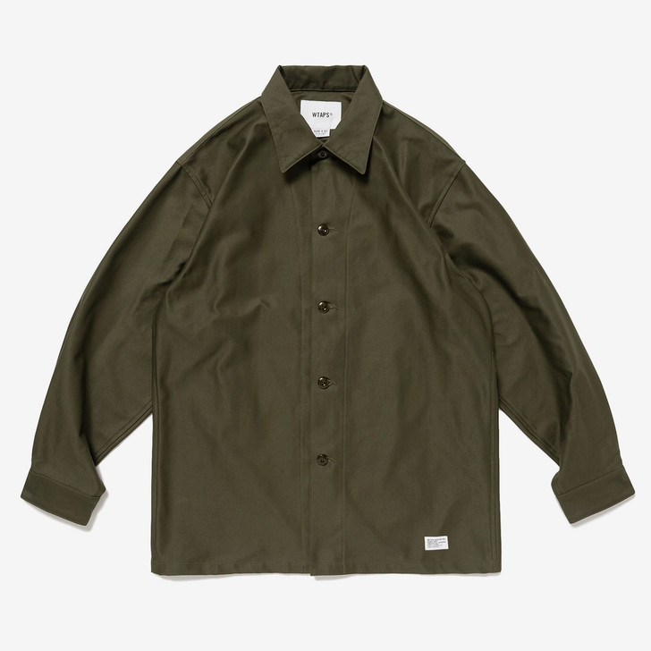 WTAPS Shirt CBW 01 / LS / COTTON. BACKSATIN
