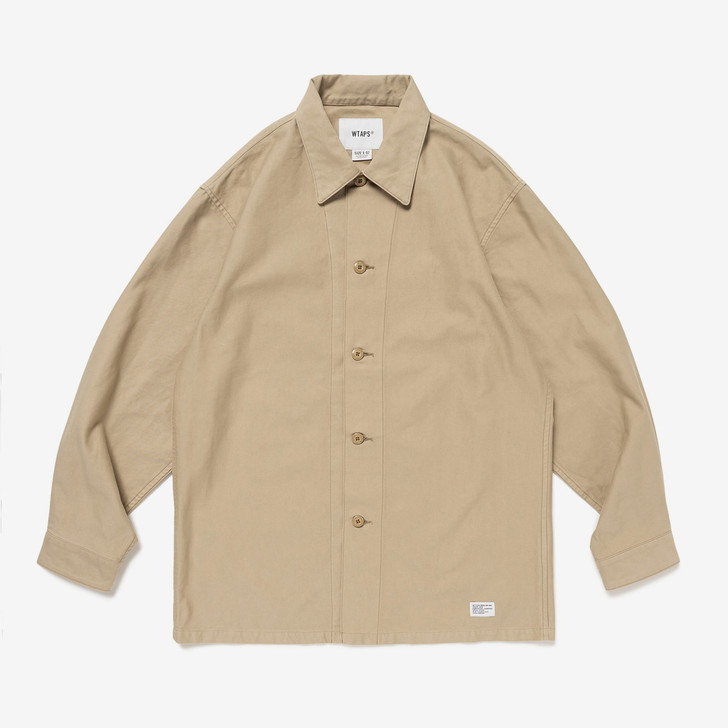 Picture No.1 of WTAPS CBW 02 / LS / COTTON. BACKSATIN 252CWDT-SHM09