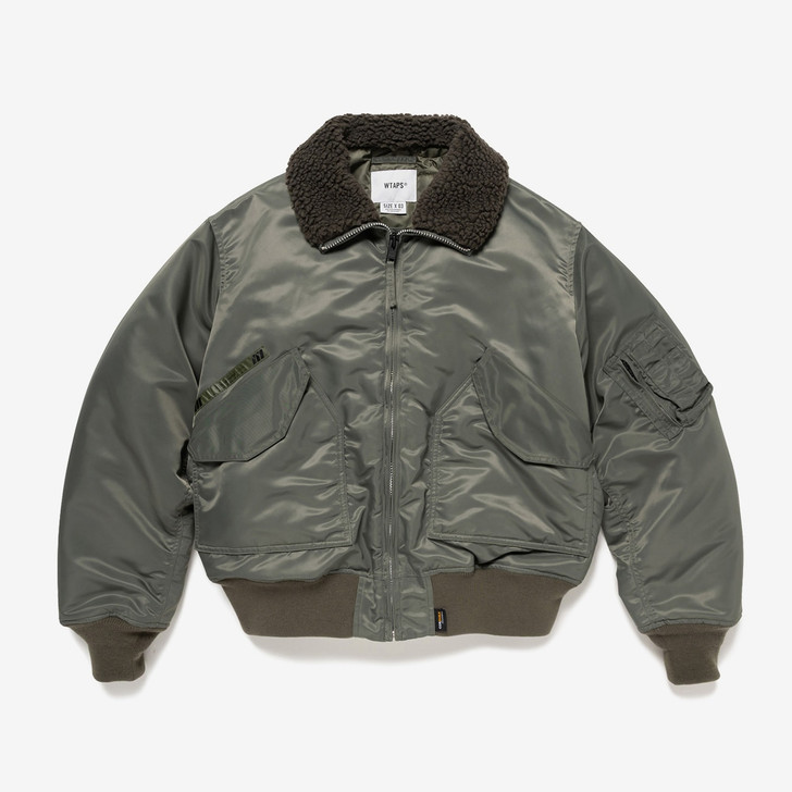 WTAPS 25FW XL（04）ES JACKET 252TQDT-JKM02 WTAPS Jacket ES / JACKET / NYLON. SATIN. CORDURA®