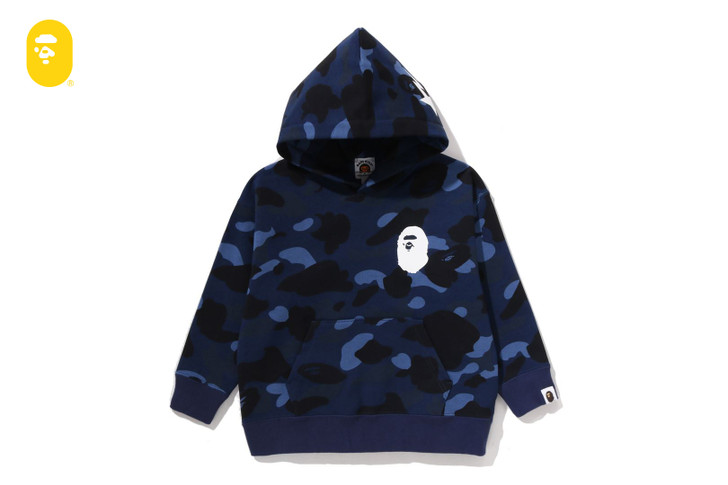 COLOR CAMO APE HEAD RELAXED FIT PULLOVER HOODIE 1L80-314-001