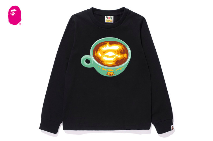 BAPE LATTE LS TEE 1L80-211-003