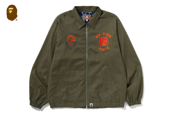 A RISING BAPE SOUVENIR JACKET 1L70-140-014