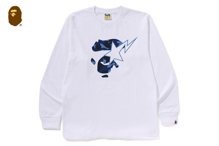 COLOR CAMO APE FACE STA LS TEE 1L80-111-004