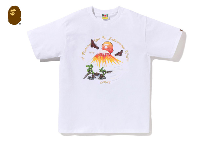 ONE FUJI TWO TAKA THREE APES SOUVENIR TEE 1L72-110-058