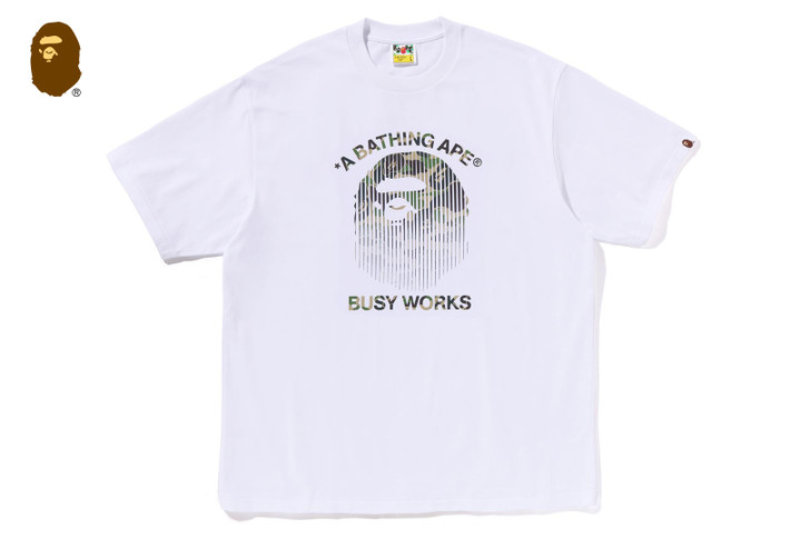 ABC CAMO FADE APE HEAD RELAXED FIT TEE 1L80-110-312