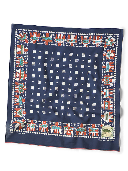 fastcolor Selvedge Bandana (THUNDER BIRD) EK-1039BAEK-1039BAA