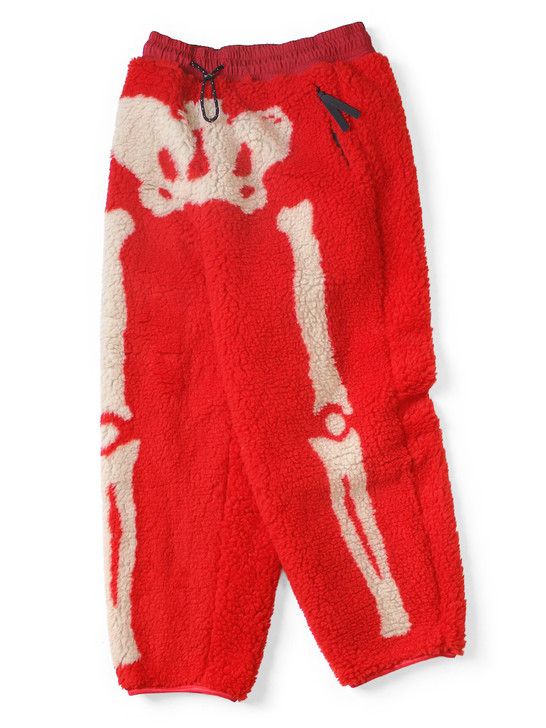 BONE Pattern Boa Fleece Easy Pants K2512LP822