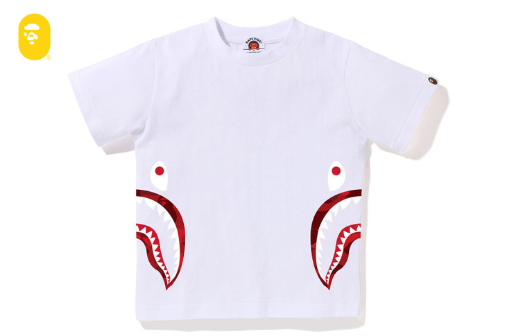 COLOR CAMO SIDE SHARK TEE 1M30-310-051