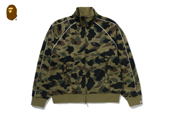 1ST CAMO LOGO RELAXED FIT TRACK JACKET 1M30-115-314