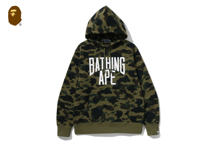 1ST CAMO PULLOVER HOODIE 1M30-114-005