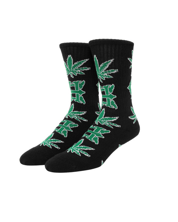 HUF x EVISEN LOGO SOCK - BLACK 9976845533498