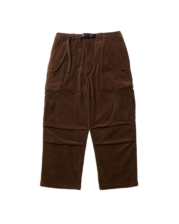 EQUALIZER CORD CARGO PANTS - MOCHA 10042976600378