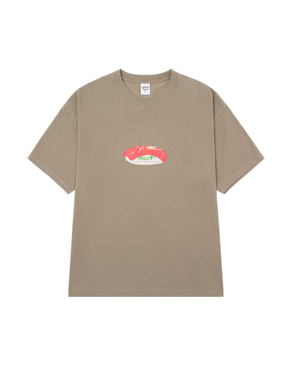 HUF x EVISEN HUF SUSHI S/S TEE - CHARCOAL 9976890261818