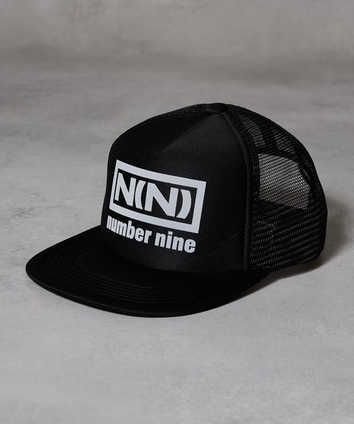 N(N) number nine PRINTED MESH CAP / NN number nine printed mesh cap S25NA005