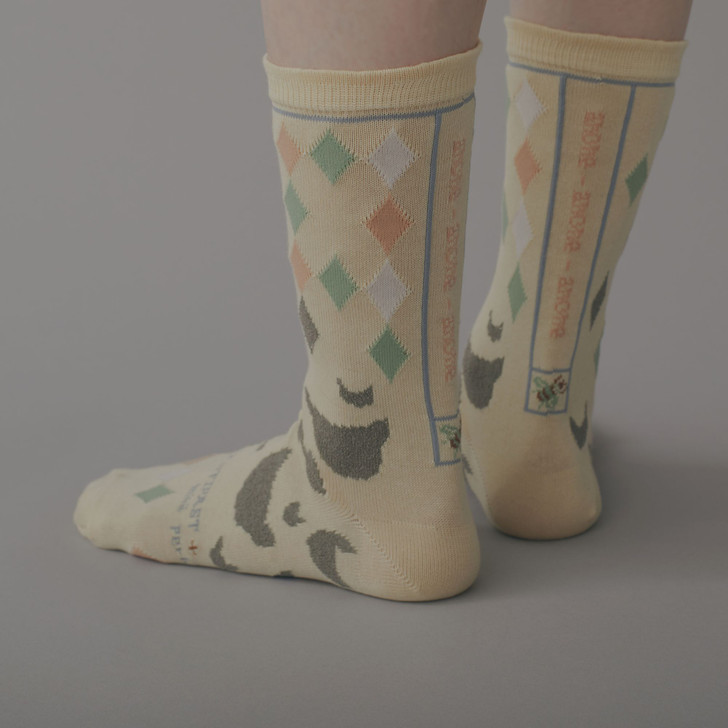 anone-anone Crew Socks <ANTIPAST> AP0624