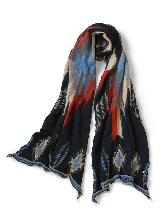 Felted Wool Ortega Blanket Muffler EK-1029EK-1029XM