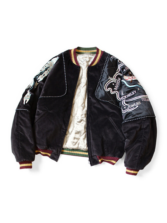 Velveteen Siamese Bomber Jacket (YUKON) K2512LJ201