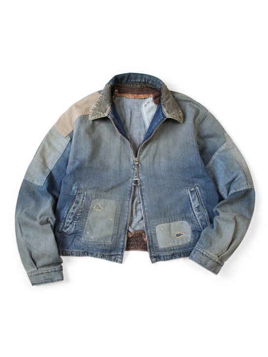 12Oz Denim Drizzler Jacket (GOLD RUSH Remake) K2509LJ078