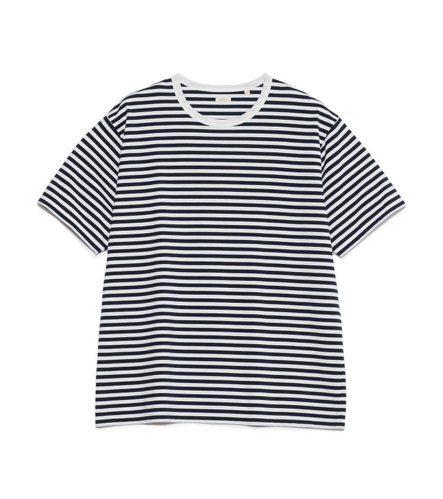 nanamica COOLMAX Stripe Jersey Tee S25SH120 8504