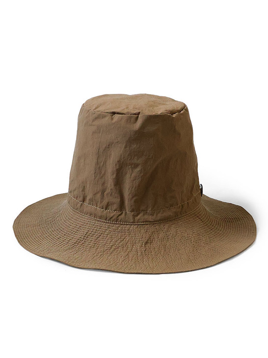 Nylon KONBU Processed Pork Pie camp hat (Long Brim) K2509XH522