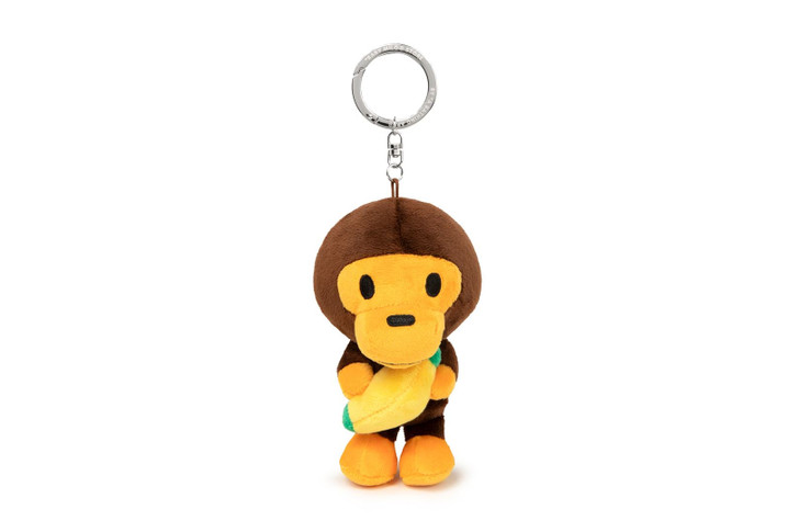 BABY MILO BANANA PLUSH DOLL KEYCHAIN 12CM AM20-182-312