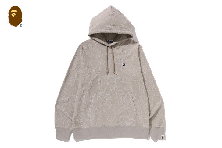 NEON CAMO JACQUARD PULLOVER HOODIE 1M30-114-001