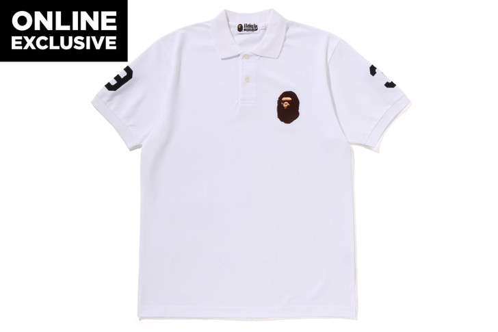 LARGE APE HEAD POLO BAPEC 1M25-112-001