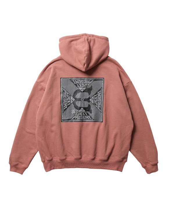 ATARI LOGO HOODIE - DUSTY PINK 10224318054714