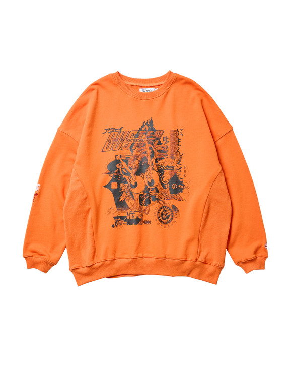 BASTARD CREWNECK - ORANGE 10229779857722