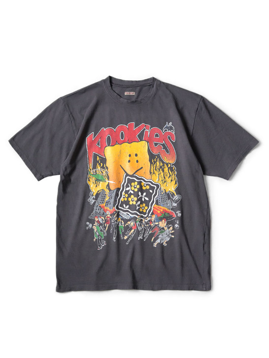 20/- Jersey Crew Neck T-shirt (BUSTER PECKISH BOWY Print) EK-1684SCEK-1684SCB