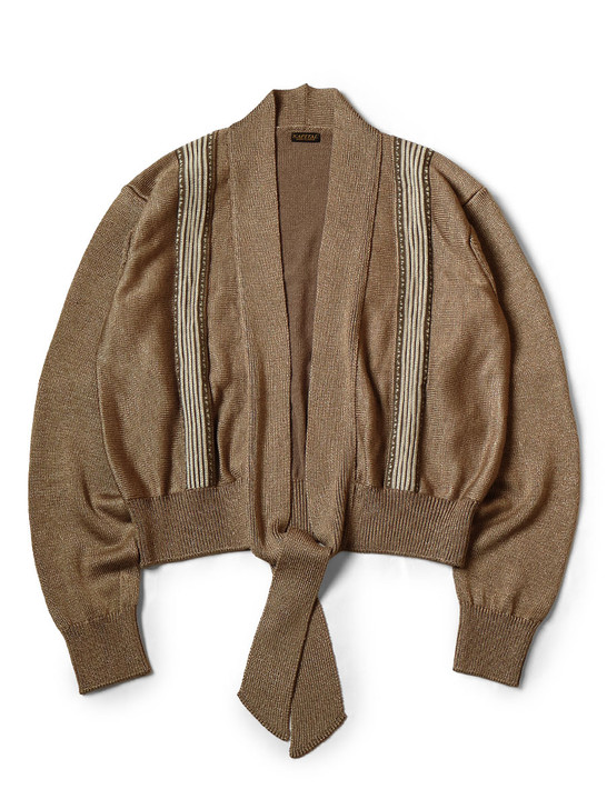 7G Retro Striped Opera Cardigan K2603KN014