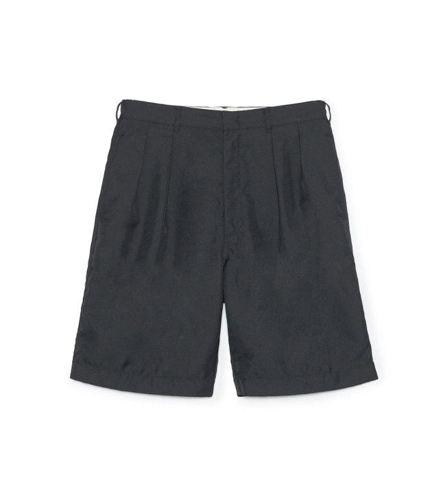 nanamica Polyester Twill Double Pleated Shorts S26SC091 8518