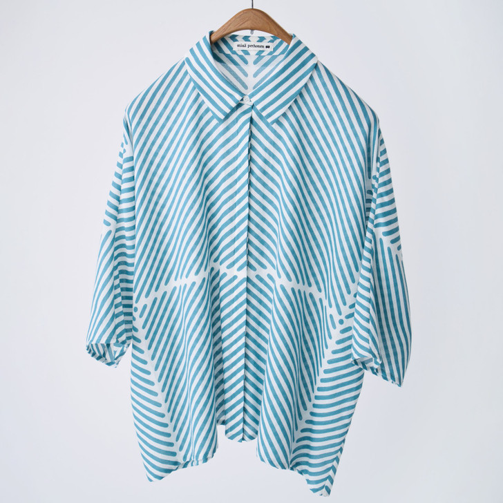Stick Slash Dolman Sleeve Blouse AES1441