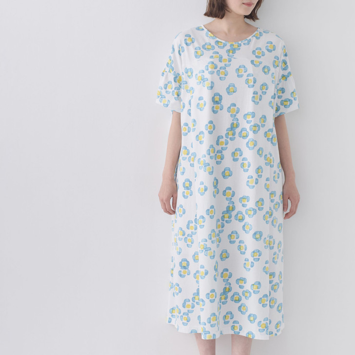 Flower Mist Maternity Cut And Sewn Dress ABS8056E