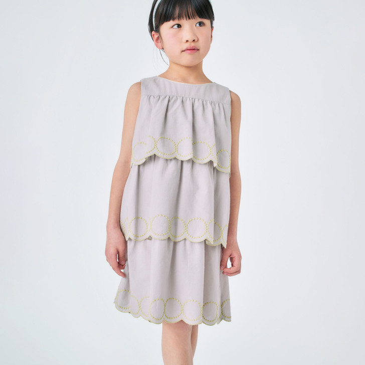 Tambourine Sleeveless Dress AES3447PB